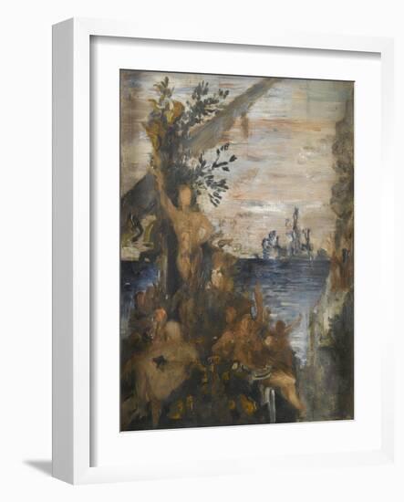 Les Argonautes-Gustave Moreau-Framed Giclee Print