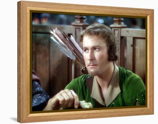 Les aventures by Robin des bois THE ADVENTURES OF ROBIN HOOD by MichaelCurtiz and WilliamKeighley w-null-Framed Stretched Canvas