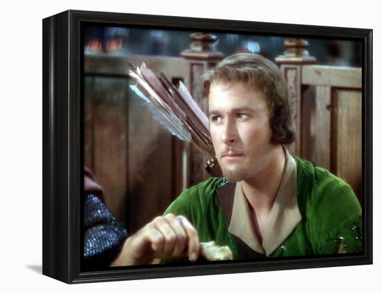 Les aventures by Robin des bois THE ADVENTURES OF ROBIN HOOD by MichaelCurtiz and WilliamKeighley w-null-Framed Stretched Canvas