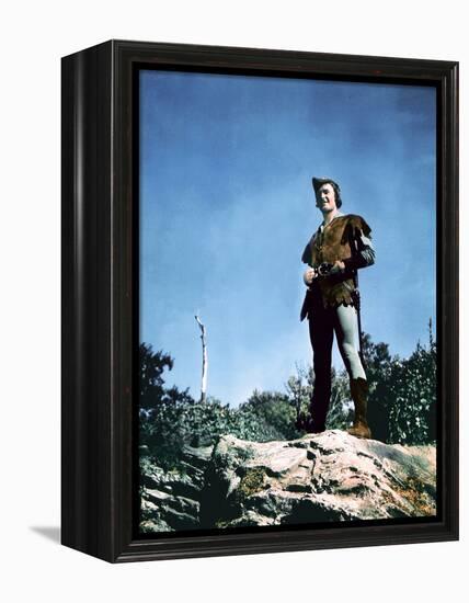 Les aventures by Robin des Bois The Adventures of Robin Hood by MichaelCurtiz and WilliamKeighley w-null-Framed Stretched Canvas