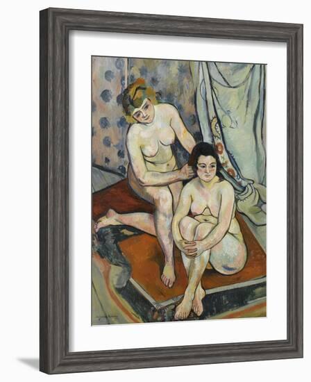 Les Baigneuses-Suzanne Valadon-Framed Giclee Print