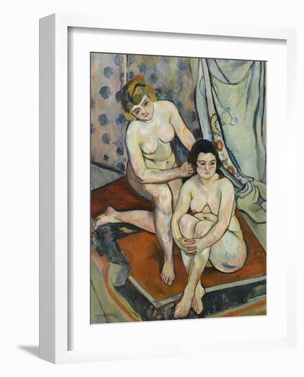 Les Baigneuses-Suzanne Valadon-Framed Giclee Print