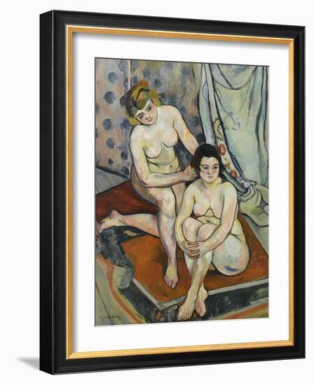 Les Baigneuses-Suzanne Valadon-Framed Giclee Print