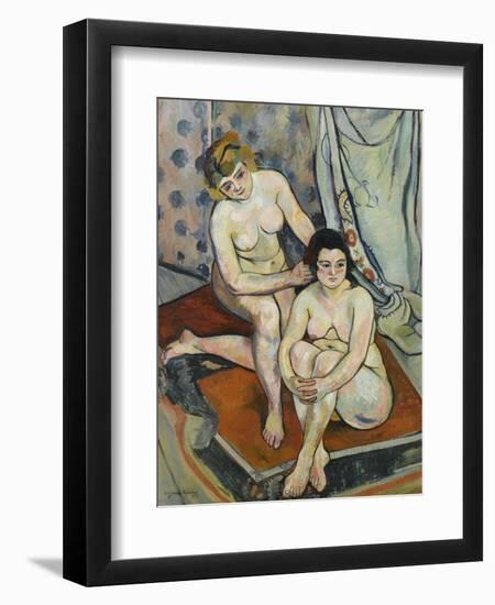 Les Baigneuses-Suzanne Valadon-Framed Giclee Print