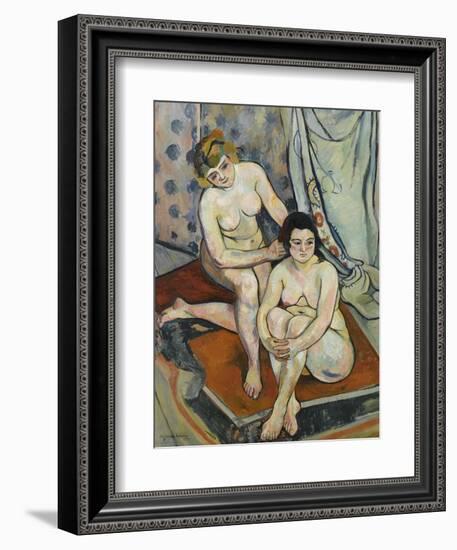 Les Baigneuses-Suzanne Valadon-Framed Giclee Print