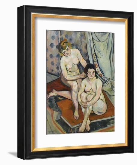 Les Baigneuses-Suzanne Valadon-Framed Giclee Print