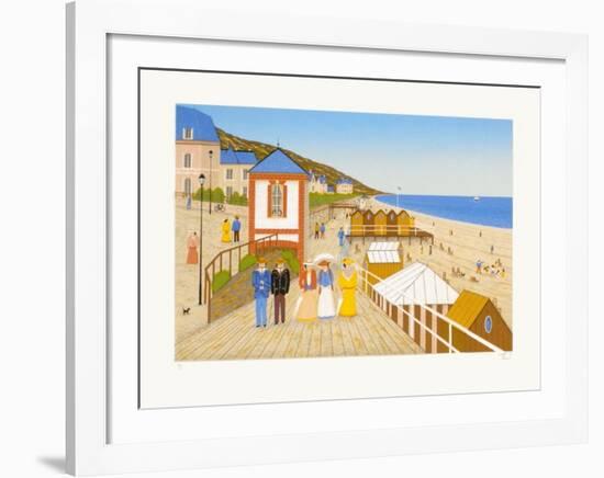 Les Bains-Fanch Ledan-Framed Limited Edition