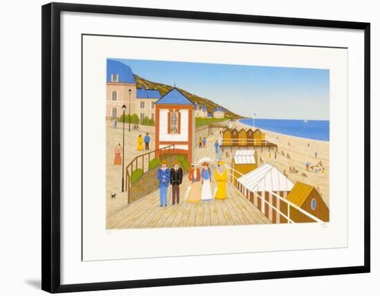 Les Bains-Fanch Ledan-Framed Limited Edition