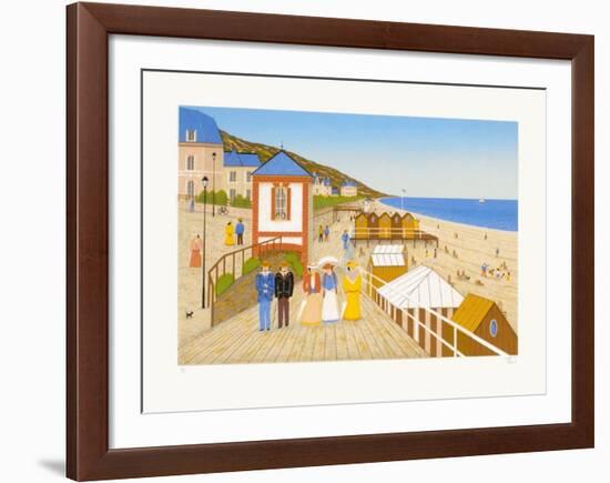 Les Bains-Fanch Ledan-Framed Limited Edition