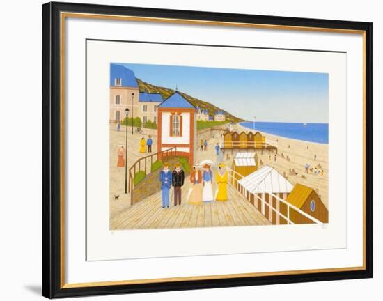 Les Bains-Fanch Ledan-Framed Limited Edition