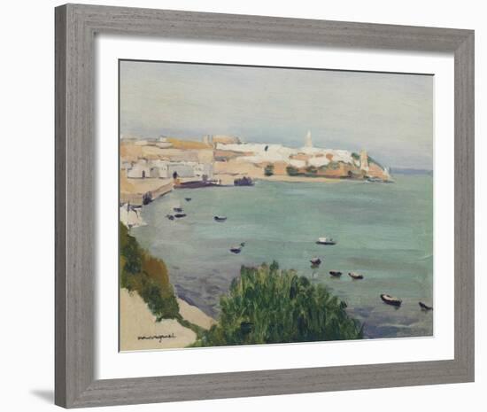 Les Barques, Tanger-Albert Marquet-Framed Giclee Print