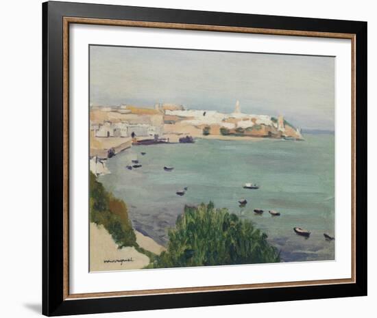 Les Barques, Tanger-Albert Marquet-Framed Giclee Print