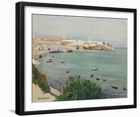 Les Barques, Tanger-Albert Marquet-Framed Giclee Print