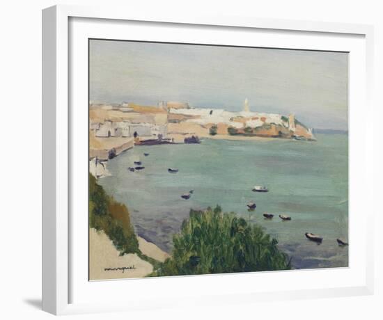 Les Barques, Tanger-Albert Marquet-Framed Giclee Print