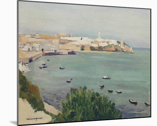 Les Barques, Tanger-Albert Marquet-Mounted Giclee Print