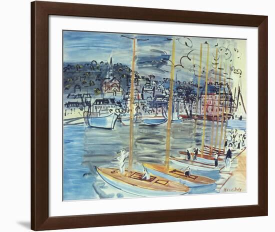 Les Bateaux-Raoul Dufy-Framed Giclee Print