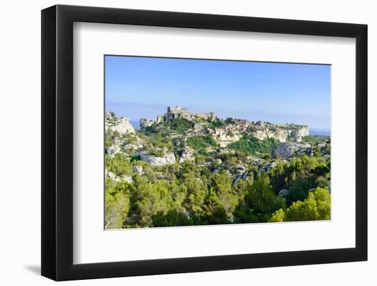 Les Baux De Provence Village and Castle. France, Europe.-stevanzz-Framed Photographic Print