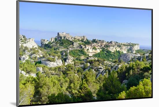 Les Baux De Provence Village and Castle. France, Europe.-stevanzz-Mounted Photographic Print