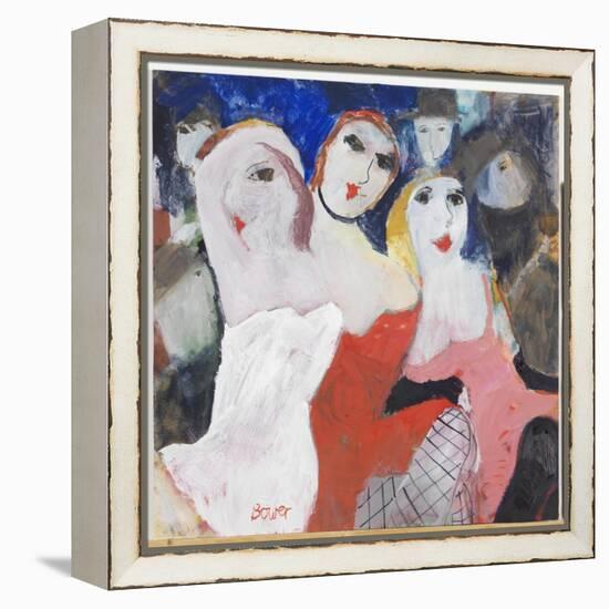 Les Belles Dames, 2009-Susan Bower-Framed Premier Image Canvas