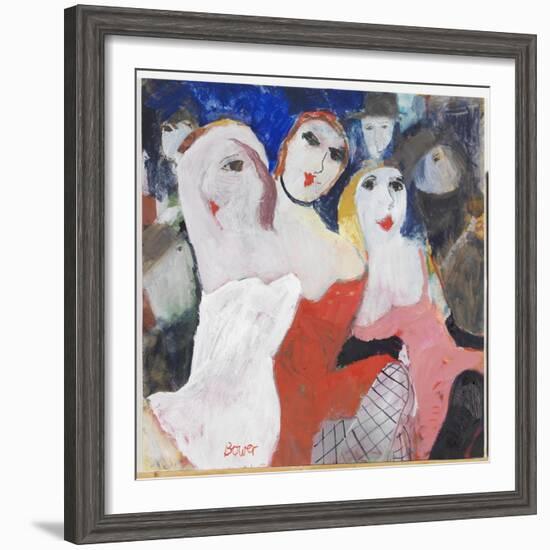 Les Belles Dames, 2009-Susan Bower-Framed Giclee Print