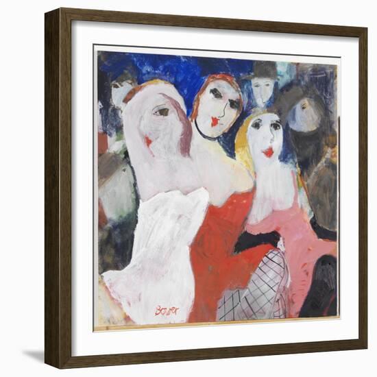 Les Belles Dames, 2009-Susan Bower-Framed Giclee Print