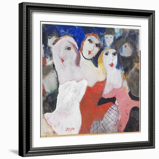 Les Belles Dames, 2009-Susan Bower-Framed Giclee Print