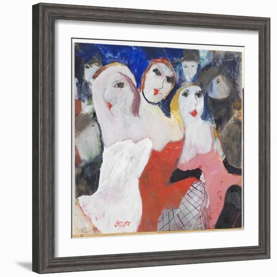 Les Belles Dames, 2009-Susan Bower-Framed Giclee Print