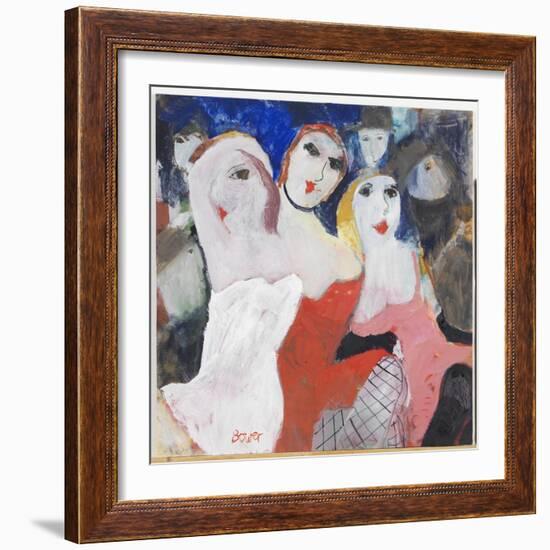 Les Belles Dames, 2009-Susan Bower-Framed Giclee Print