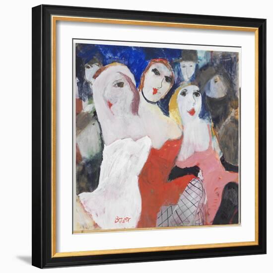 Les Belles Dames, 2009-Susan Bower-Framed Giclee Print