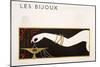 Les Bijoux, Illustration from Les Chansons De Bilitis, by Pierre Louys, Pub. 1922 (Pochoir Print)-Georges Barbier-Mounted Giclee Print