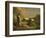 Les Botteleurs de foin-Jean-Fran?ois Millet-Framed Giclee Print