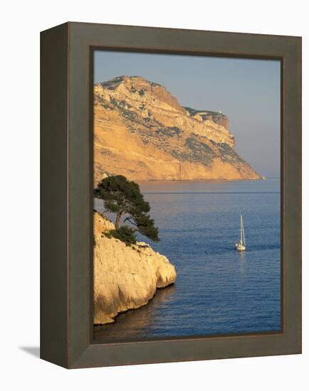 Les Calanques and Massif de la Canaile, Provence, France-David Barnes-Framed Premier Image Canvas