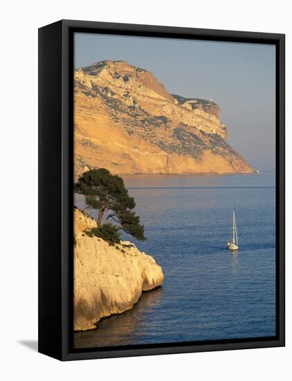 Les Calanques and Massif de la Canaile, Provence, France-David Barnes-Framed Premier Image Canvas