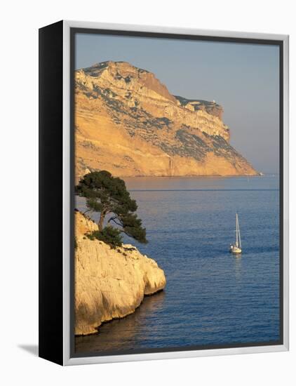 Les Calanques and Massif de la Canaile, Provence, France-David Barnes-Framed Premier Image Canvas