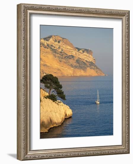 Les Calanques and Massif de la Canaile, Provence, France-David Barnes-Framed Photographic Print