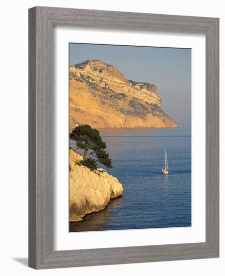 Les Calanques and Massif de la Canaile, Provence, France-David Barnes-Framed Photographic Print