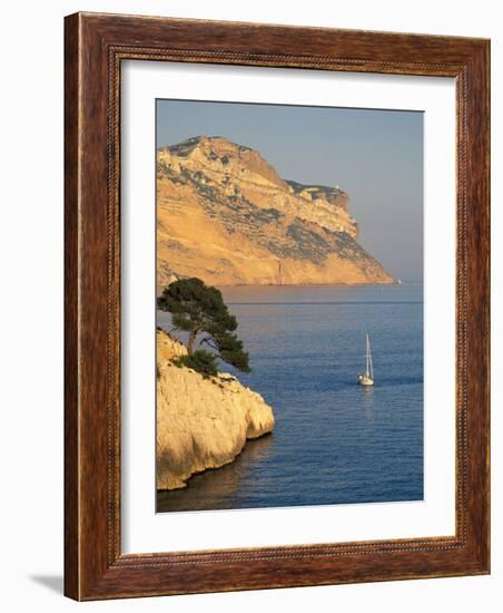 Les Calanques and Massif de la Canaile, Provence, France-David Barnes-Framed Photographic Print