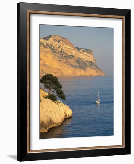 Les Calanques and Massif de la Canaile, Provence, France-David Barnes-Framed Photographic Print