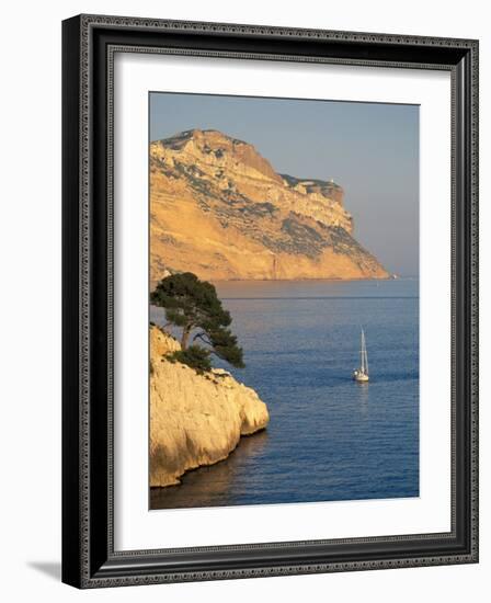 Les Calanques and Massif de la Canaile, Provence, France-David Barnes-Framed Photographic Print