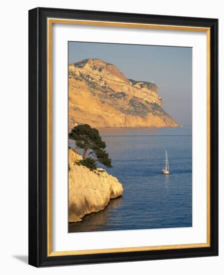 Les Calanques and Massif de la Canaile, Provence, France-David Barnes-Framed Photographic Print