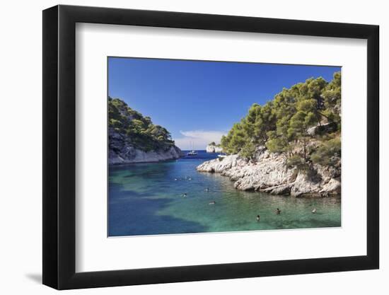 Les Calanques Port Pin, Provence-Alpes-Cote D'Azur-Markus Lange-Framed Photographic Print