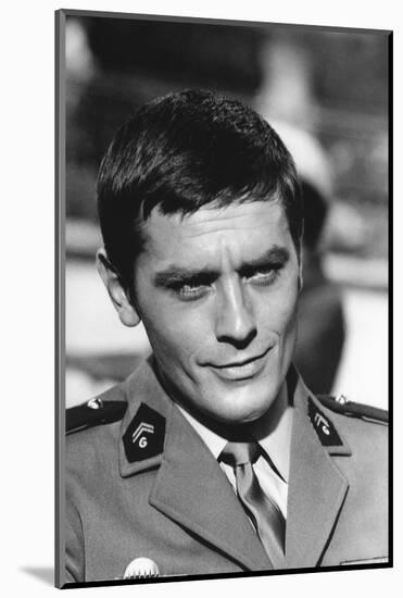 Les Centurions LOST COMMAND by MARK ROBSON with Alain Delon, 1966 (b/w photo)-null-Mounted Photo