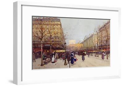Les Champs Elysees Paris Eugene Galien Laloue
