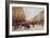 Les Champs Elysees, Paris-Eugene Galien-Laloue-Framed Giclee Print