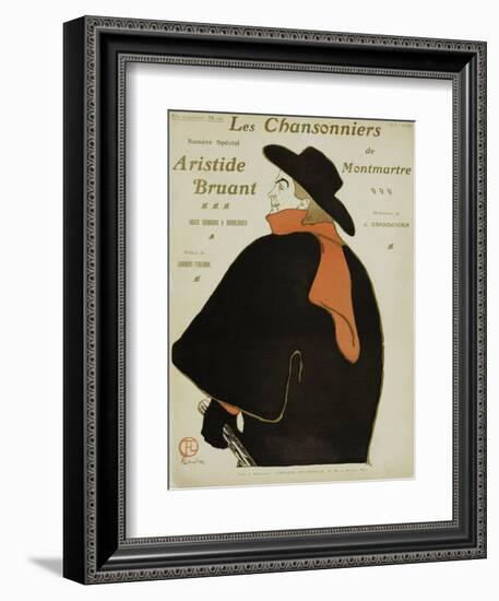 Les Chansonniers-Henri de Toulouse-Lautrec-Framed Giclee Print