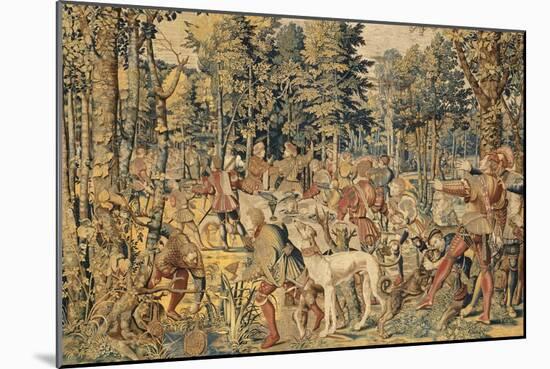 Les Chasses de Maximilien dites "Belles chasses de Guise"-Orley Barend Van-Mounted Giclee Print