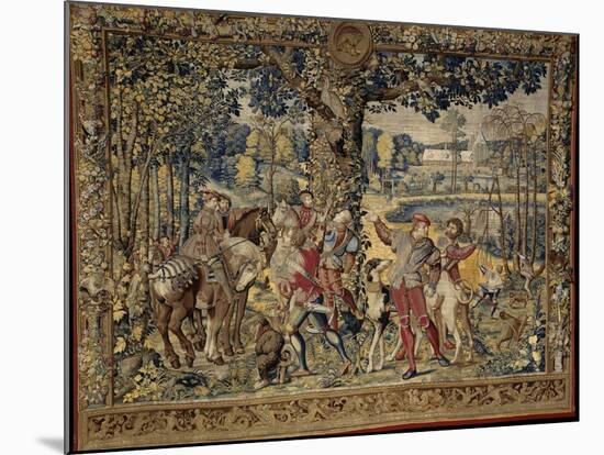 Les Chasses de Maximilien dites "Belles chasses de Guise"-Orley Barend Van-Mounted Giclee Print
