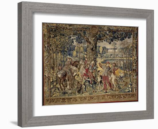 Les Chasses de Maximilien dites "Belles chasses de Guise"-Orley Barend Van-Framed Giclee Print