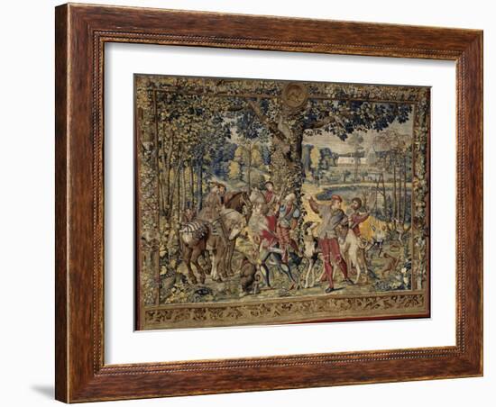 Les Chasses de Maximilien dites "Belles chasses de Guise"-Orley Barend Van-Framed Giclee Print