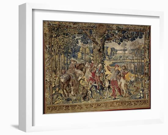 Les Chasses de Maximilien dites "Belles chasses de Guise"-Orley Barend Van-Framed Giclee Print